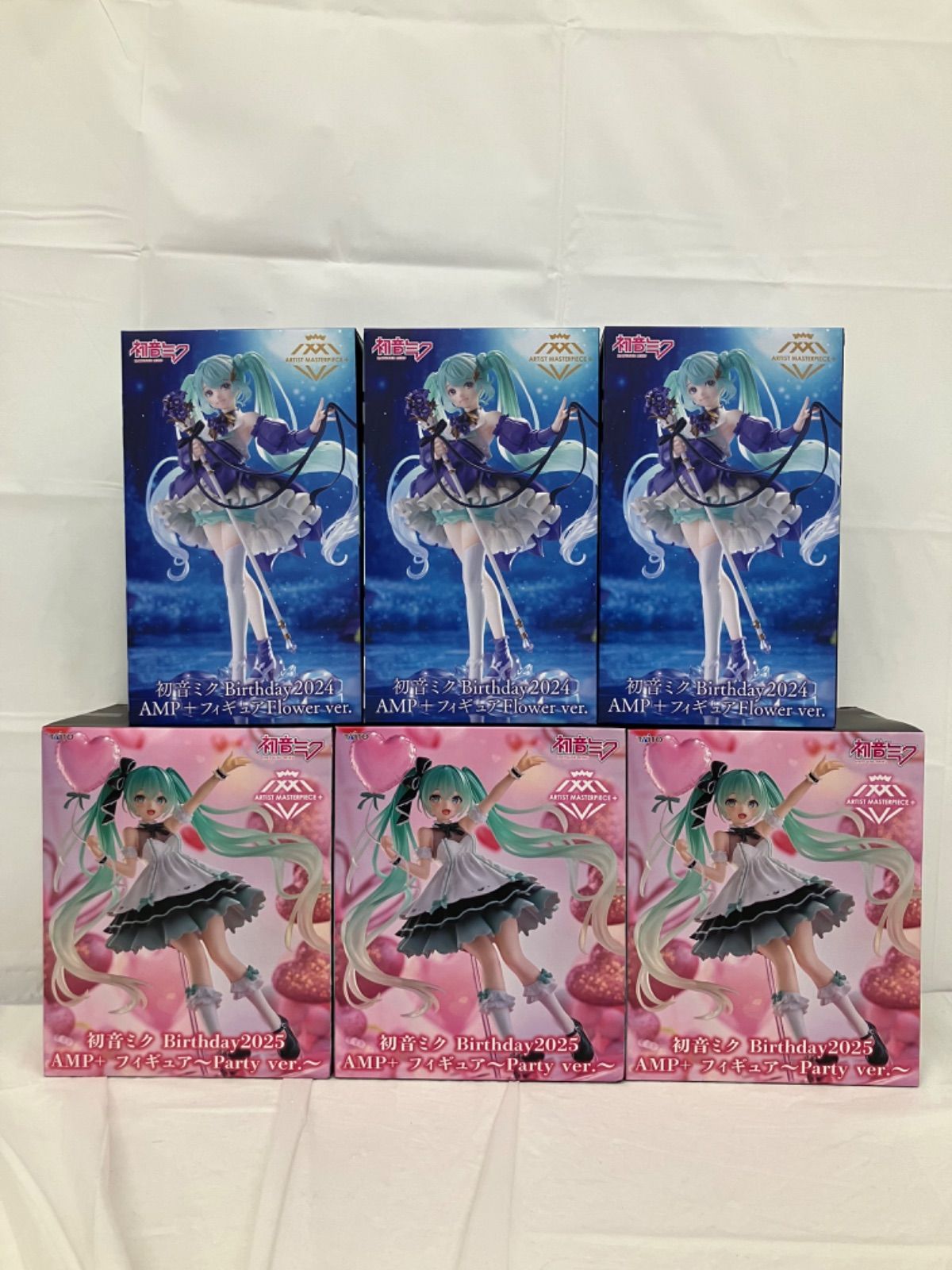 未開封 初音ミク Birthday2025 2024 AMP フィギュア Party Flower 2種