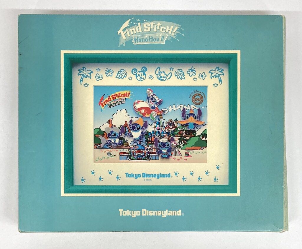 東京ディズニーランド ピンラリーフレーム Find Stitch!