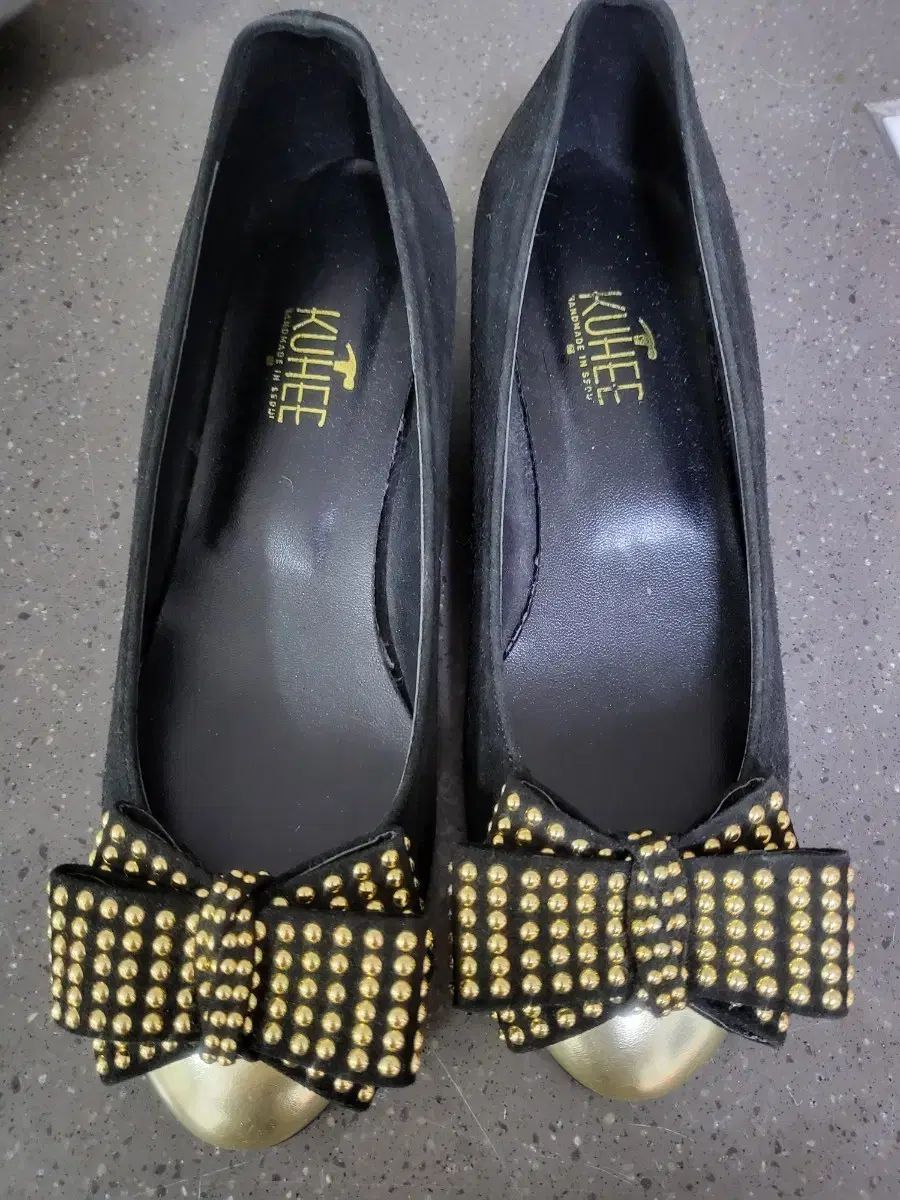 ブランド ハンドメイド靴 ヒドゥンヒール リアル スウェード スタッズ ウエッジヒール 240