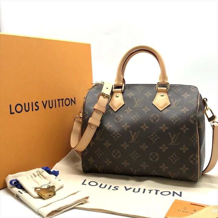 LOUIS VUITTON ルイヴィトン モノグラム スピーディ バンドリエール 25 2WAY ハンド ショルダーバッグ カバン BAG m14803