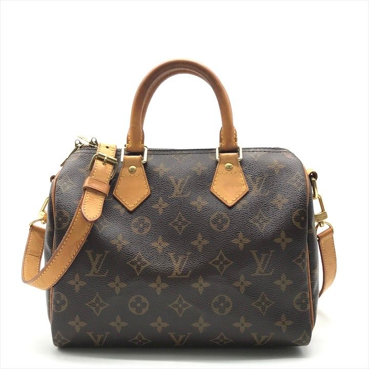 LOUIS VUITTON ルイヴィトン モノグラム スピーディ バンドリエール 25 2 WAY ハンド ショルダーバッグ カバン BAG m 14804