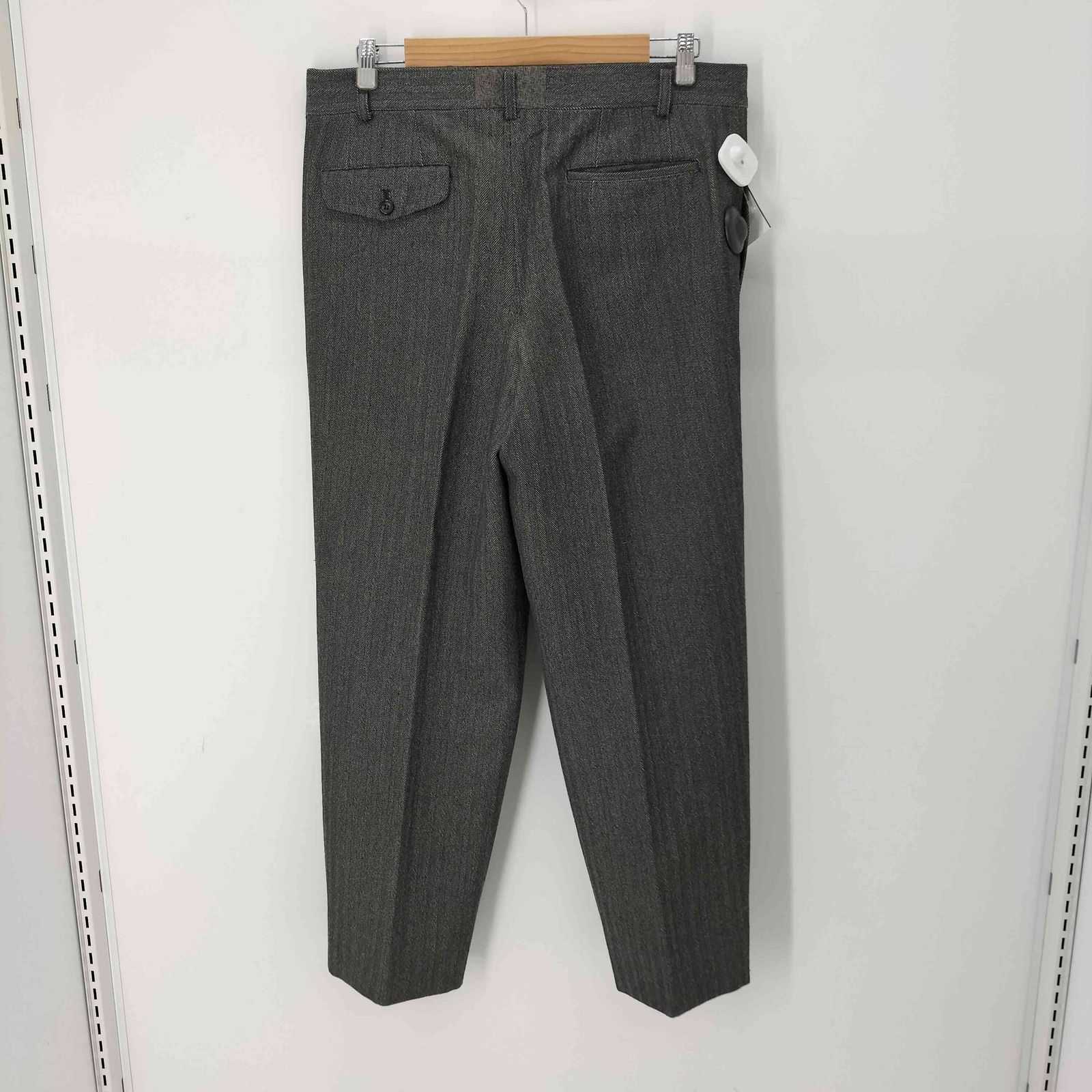 A17530 田中オム コムデギャルソンオム 99SS 搦み織ワイドスラックスM 中古】コムデギャルソンオム COMME des GARCONS HOMME 99SS 田中オム