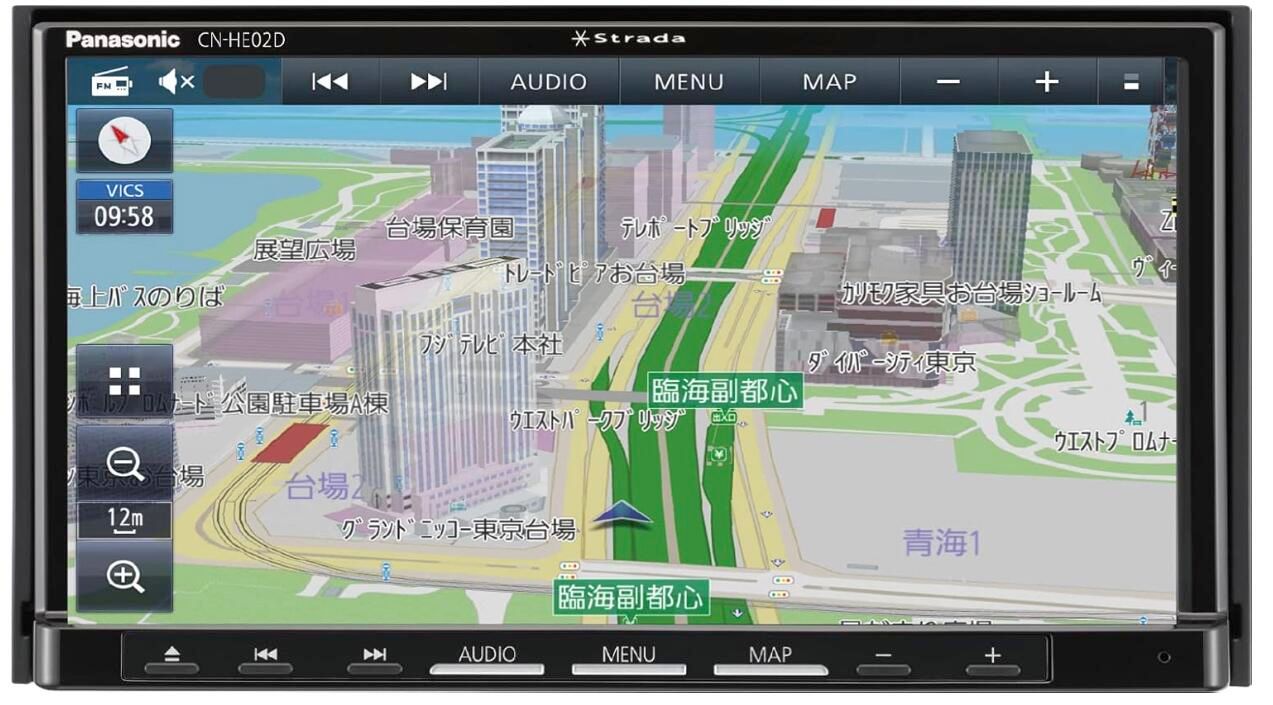 パナソニック(Panasonic) カーナビ ストラーダ 7インチ CN-HE02D パナソニック(Panasonic) カーナビ ストラーダ 7インチ CN-HE02D