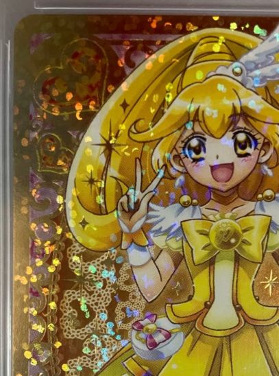 e@プリキュアデータカードダス@ キュアピース PSA10 - メルカリ