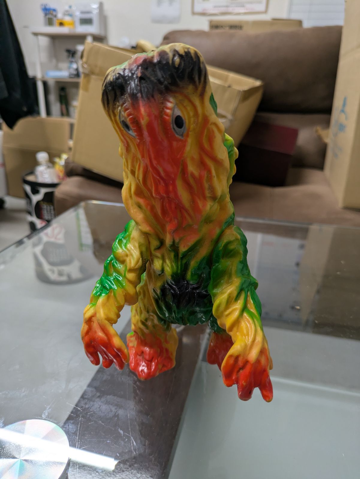 ブルマァク ヘドラ サイズ 昭和 レトロ ソフビ 怪獣 ゴジラ