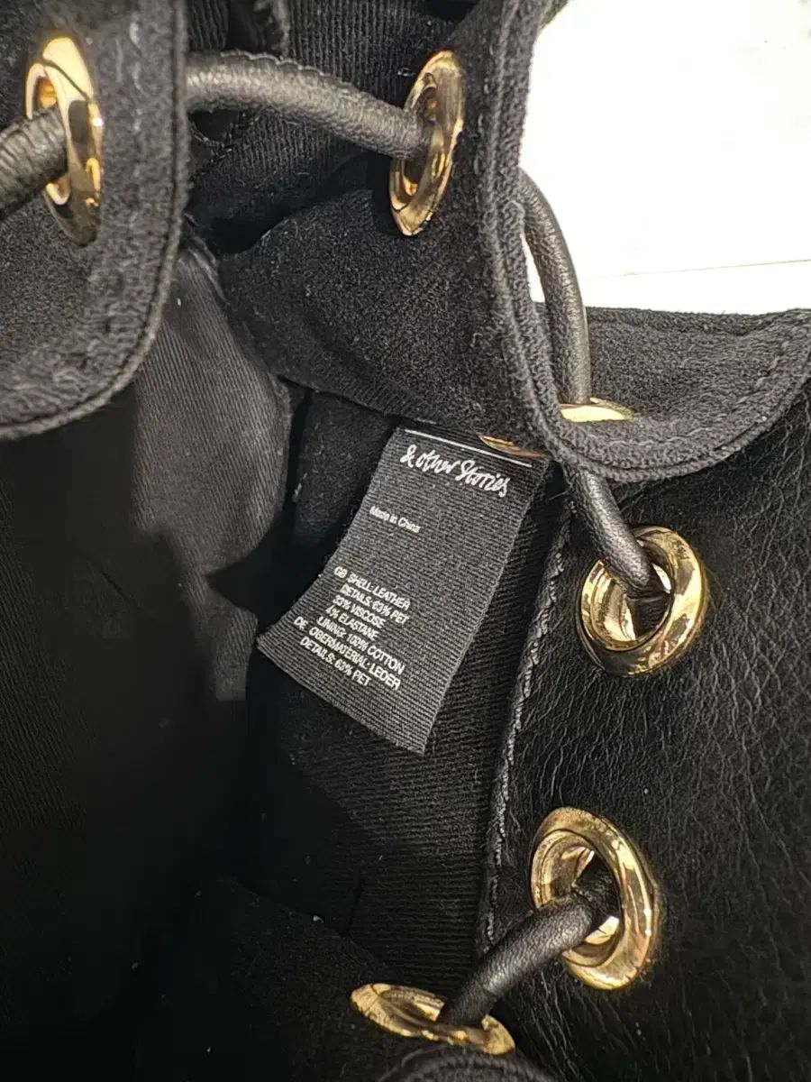  - other stories スタッズミニバケットバッグ メッセンジャーバッグ ショルダーバッグ