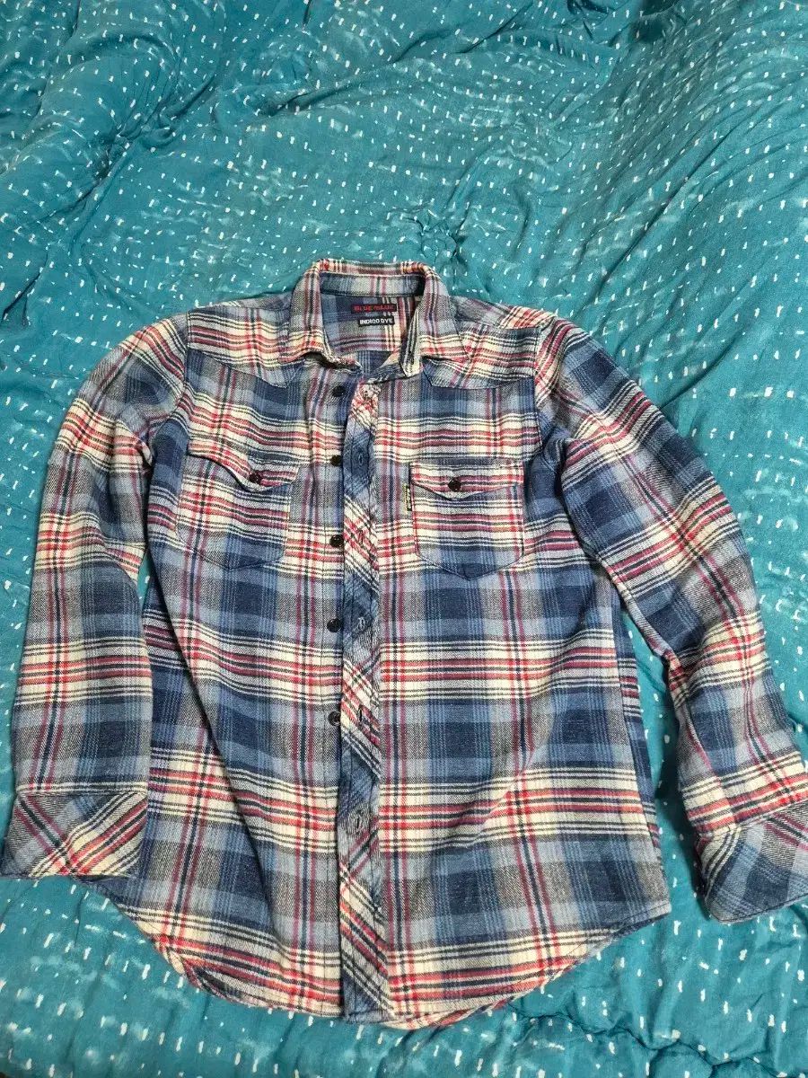 ブルーブルー ジャパン フランネル ウェスタン CHECK シャツ