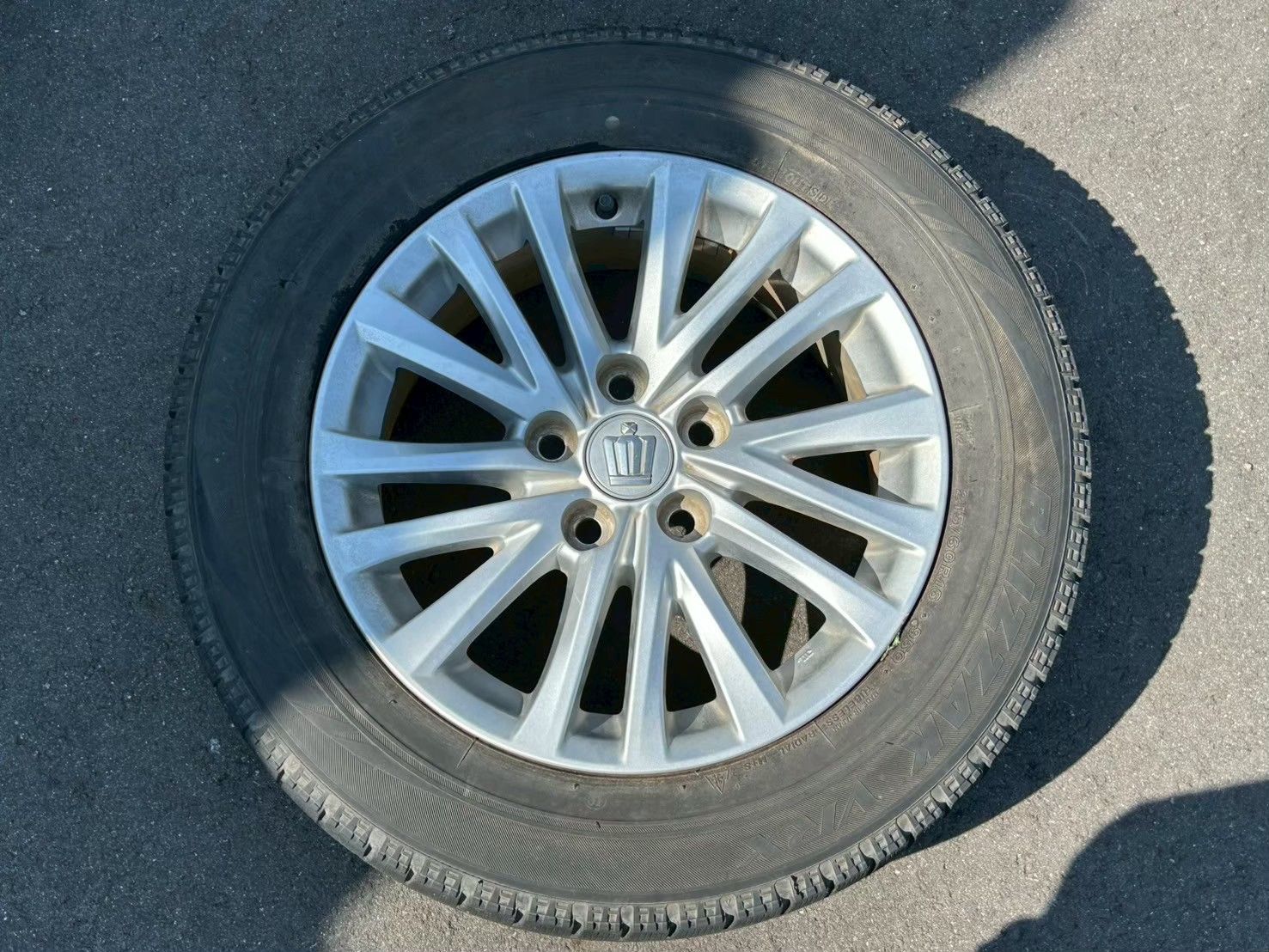 215/60R16 スタッドレス＆ホイールセット クラウン - メルカリ