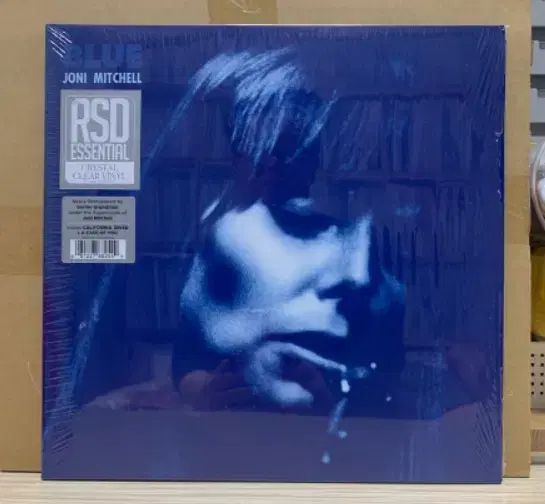 収入 LP Joni Mitchell ー Blue 版 盤 期間 クリアフィルム