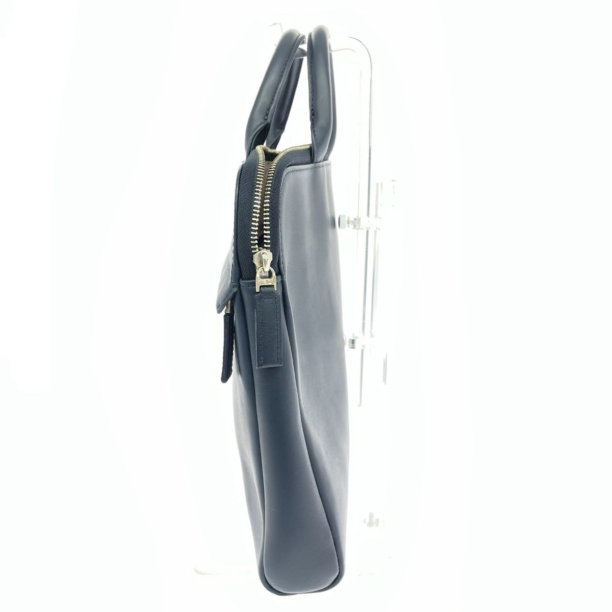 TRION トライオン ビジネスバッグ レザー ネイビー メンズ