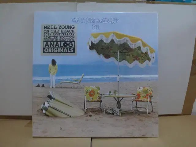 LP Neil Young ー On The Beach クリアフィルム