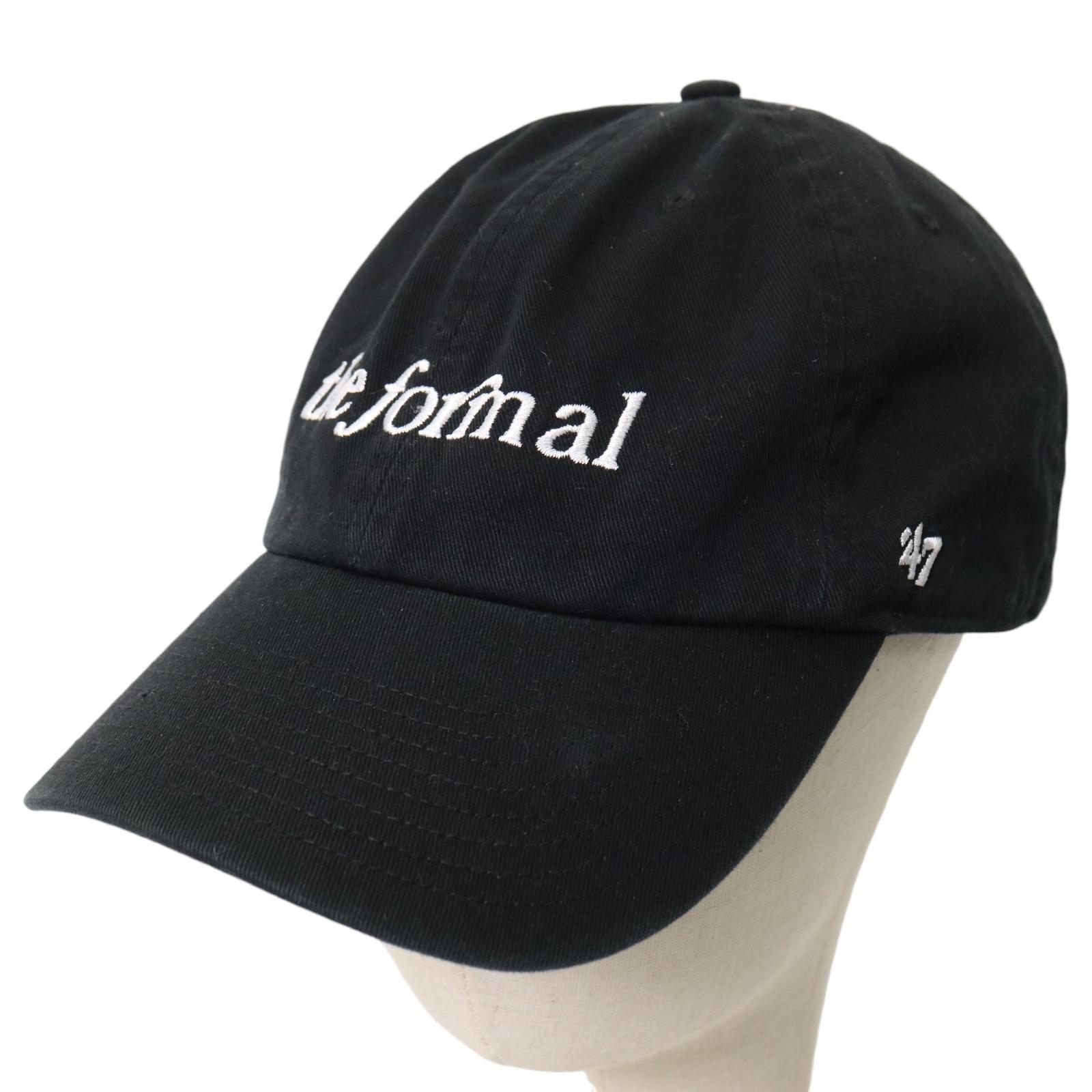 the formal CAP 47 BLACK 帽子