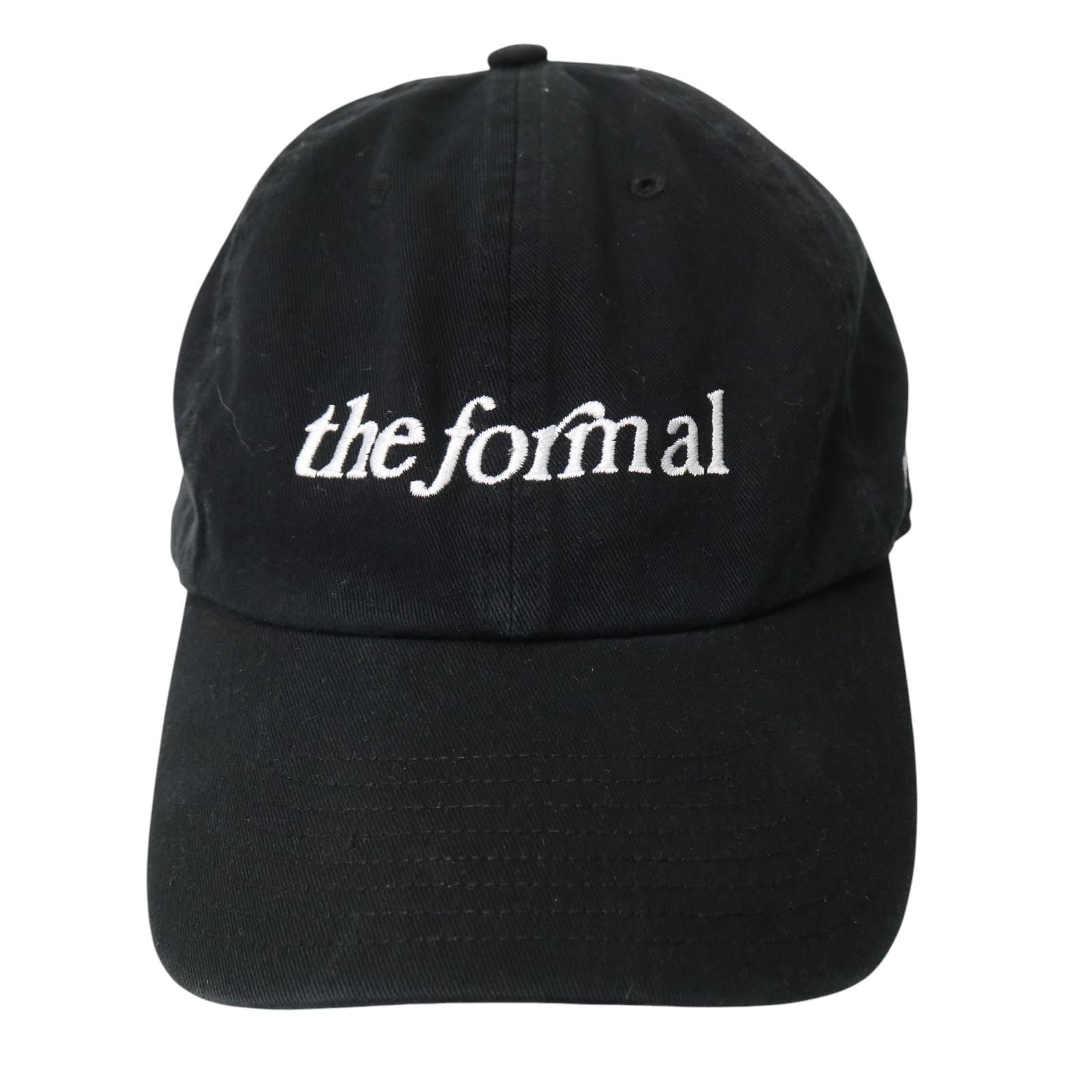 the formal CAP 47 BLACK 帽子