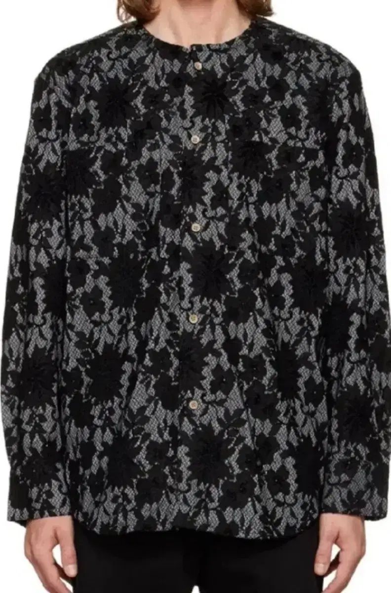 アンダースンベル フォレスト シャツ ブラック L