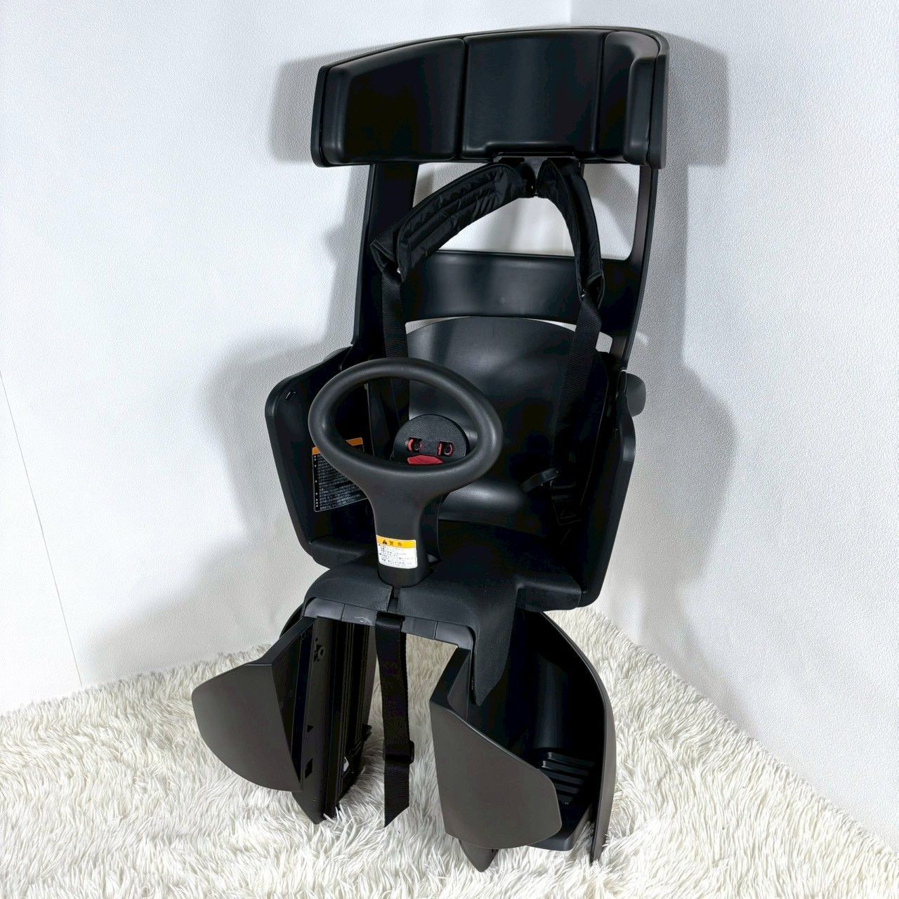 YAMAHA 自転車用チャイルドシート ブラック RBC-018DX（後ろ用） 楽天市場】リヤチャイルドシート ハグシートプラス（ヤマハロゴ仕様