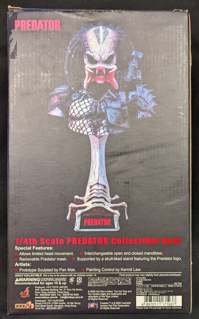 HOTTOYS BUST 1 4スケール