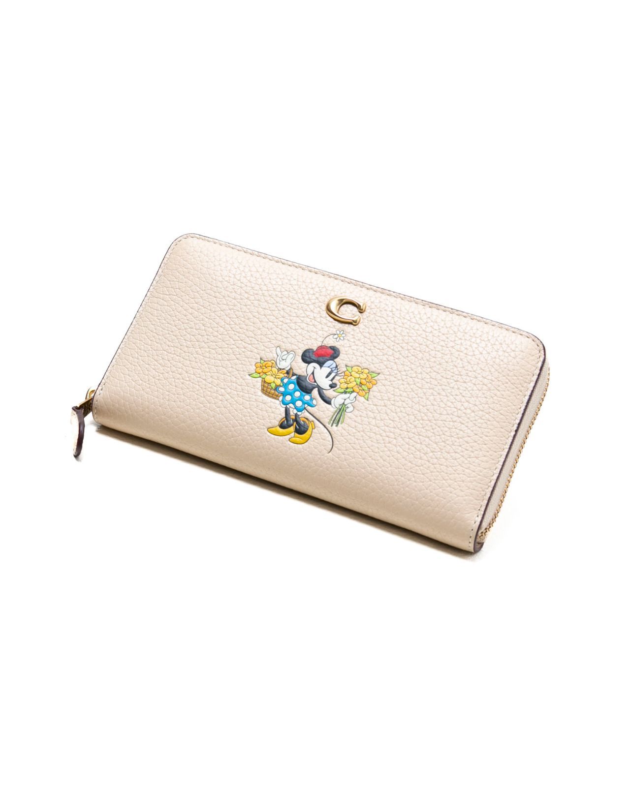 DISNEY X COACH コーチ × ディズニー コーディオン ジップ ウォレット
