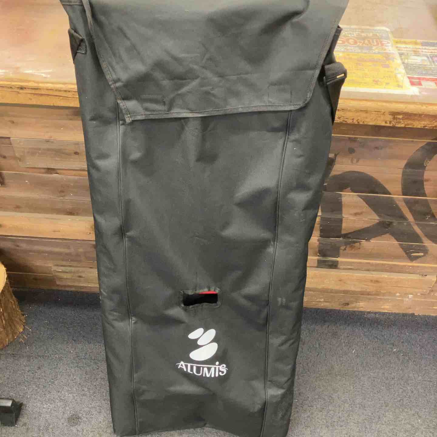 品 アルミス アルミ伸縮はしご 14段 フック付き 4.1m ASH-410BKF 収納袋付き 柏店