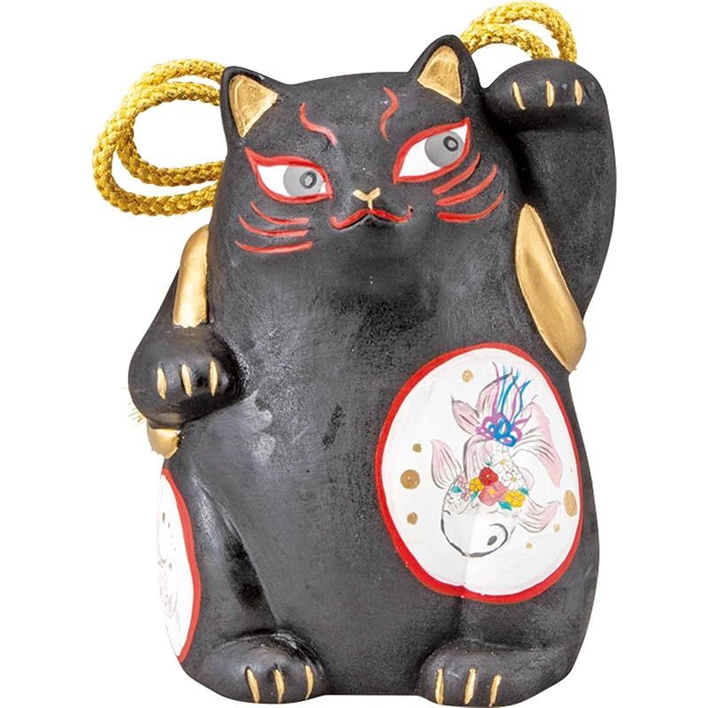 迅速発送】かわいい雑貨 「 歌舞伎ねこ 」 ニュー 招き猫 貯金箱 約9