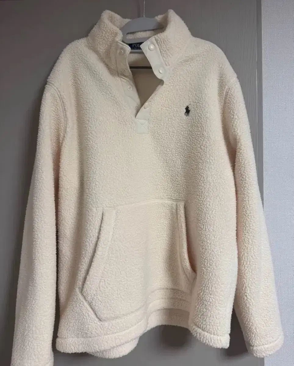ポロラルフローレン アイボリー ボア フリース