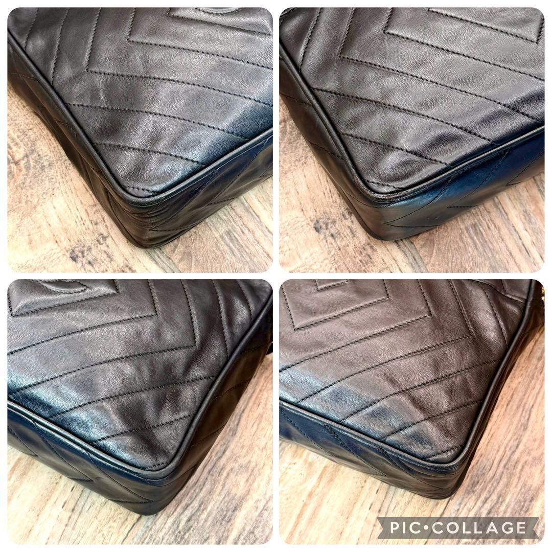 ⛄️極美品⛄️シャネルCHANELラムスキンココ フリンジ付ショルダーバッグ#503 ⛄️極美品⛄️シャネルCHANELラムスキンココ フリンジ付ショルダー