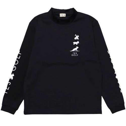 TES テス TES GOLF HIGH NECK BLACK ゴルフウェア THE ENDLESS SUMMER エンドレスサマー 各種サイズあり