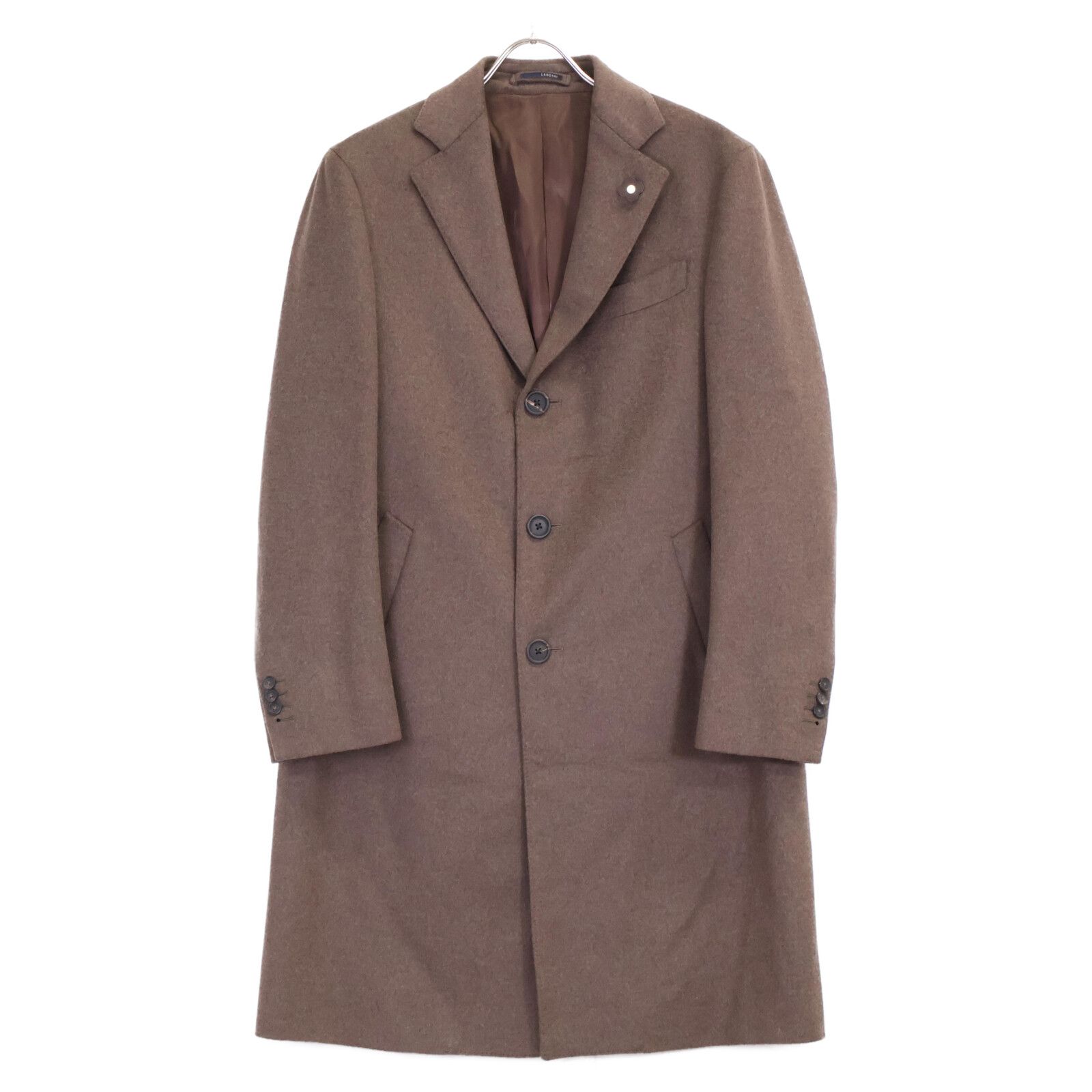 LARDINI ラルディーニ JS23636AQ カシミヤ チェスターコート 48