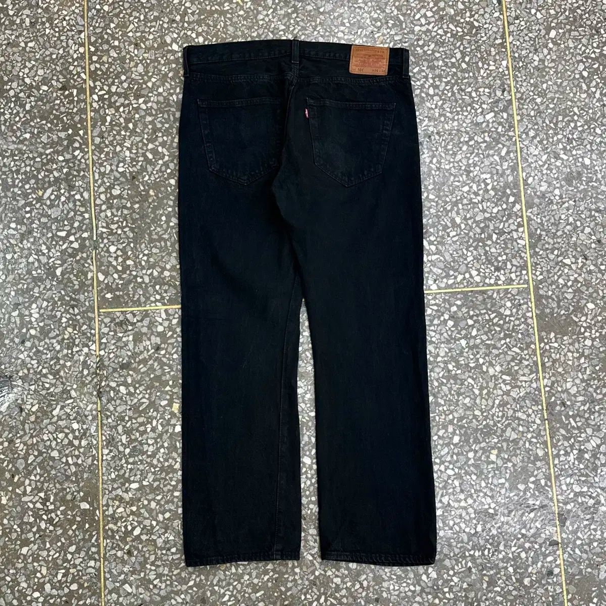 リーバイス 501 ブラック ジーン デニム パンツ 36