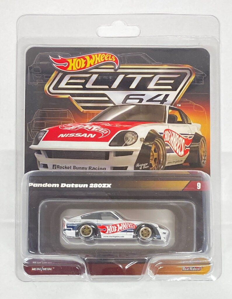 MATTEL ELITE64 #9 HOT WHEELS PANDEM DATSUN 280ZX #9 - メルカリ