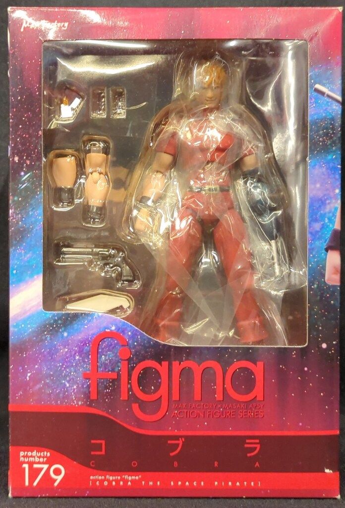 マックスファクトリー figma(フィグマ) COBRA 179 コブラ 未開封 Cobra The Space Pirate Figma 179 Cobra Action Figure Character Toy