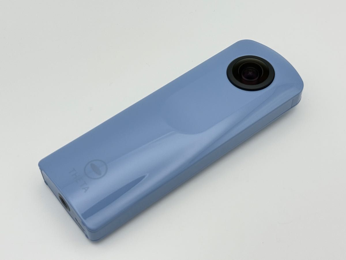 上 RICOH THETA SC2 ブルー 付 R03030 リコー シータ 360度カメラ