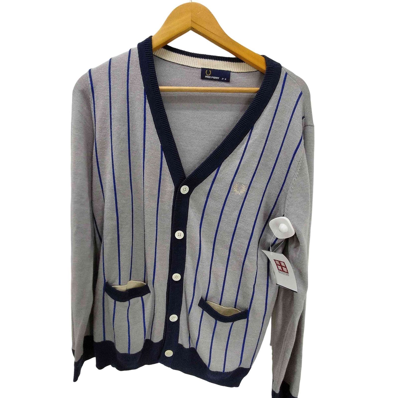 70s80s FRED PERRY フレッドペリー カーディガン ウールアクリル 70s80s FRED PERRY フレッドペリー カーディガン ウールアクリル