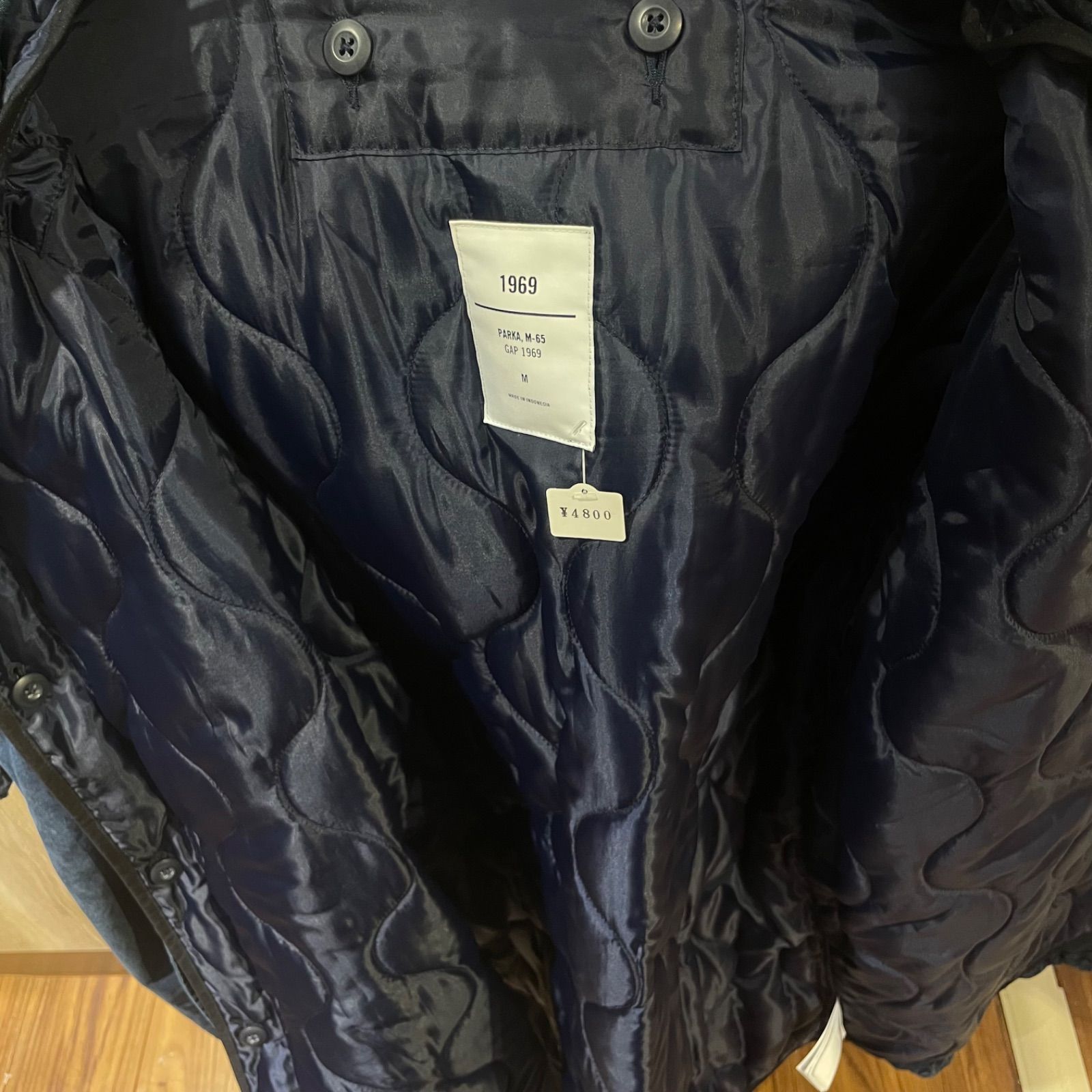 GAP 1969 デニム M-65 フィッシュテイルパーカー モッズコート