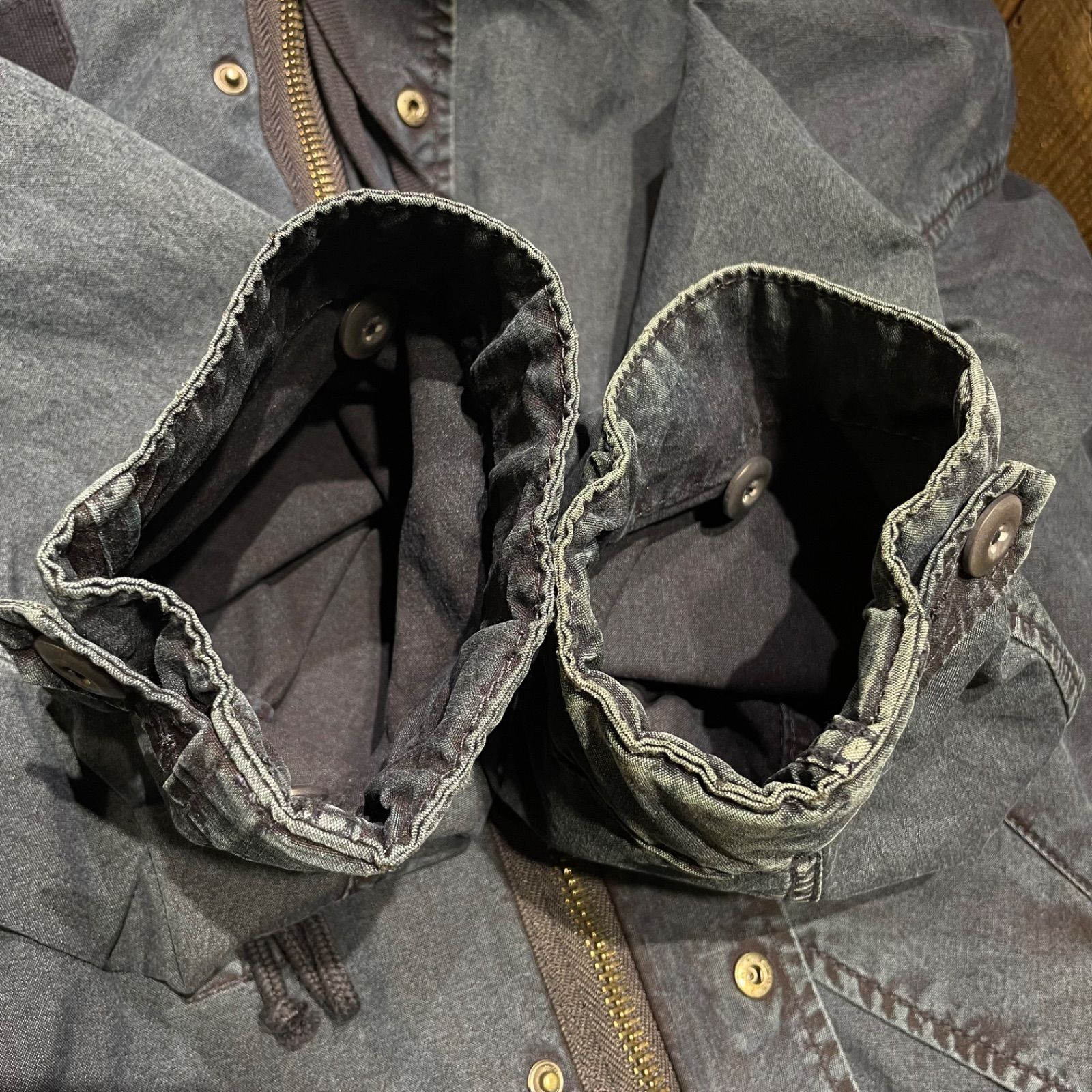 GAP 1969 デニム M-65 フィッシュテイルパーカー モッズコート