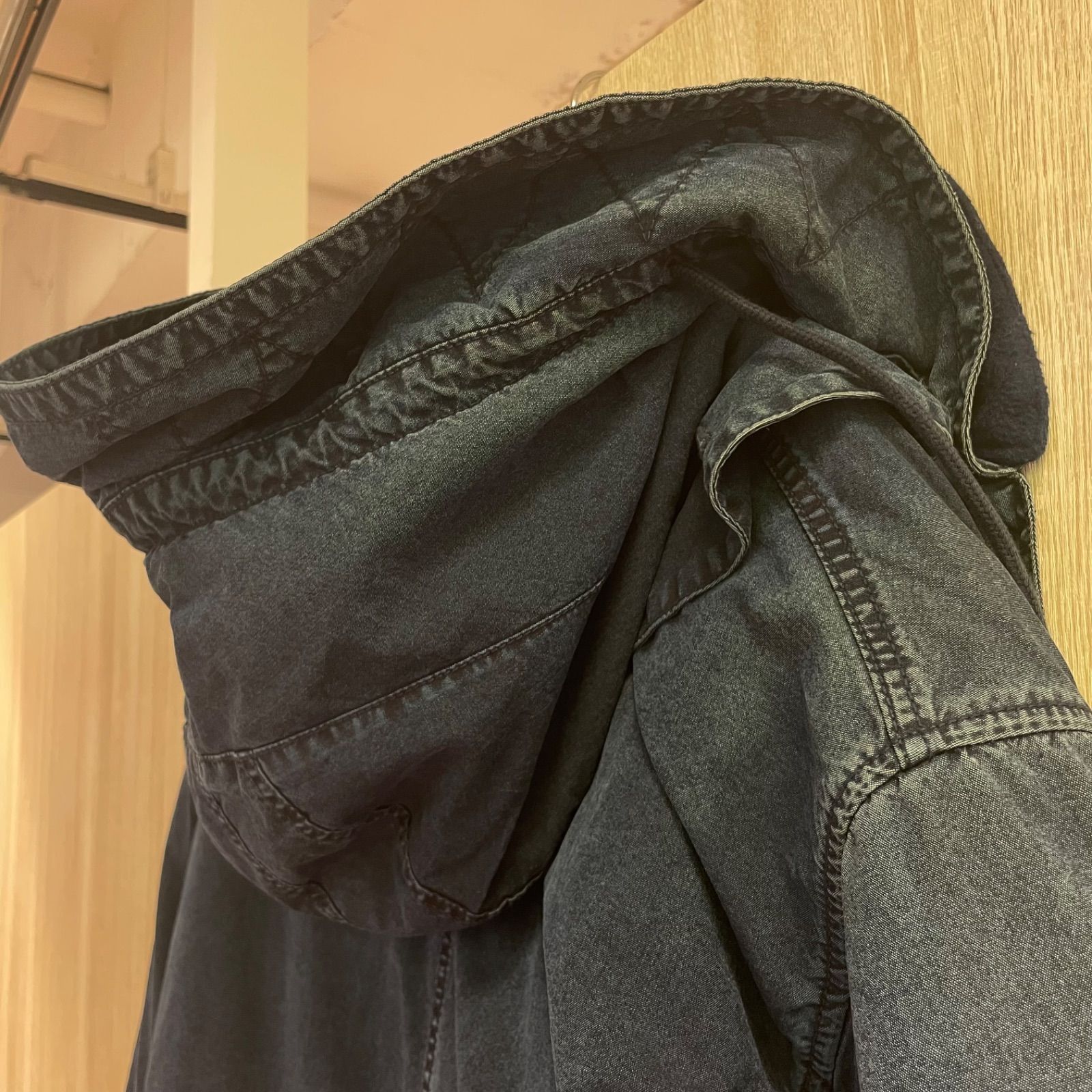 GAP 1969 デニム M-65 フィッシュテイルパーカー モッズコート