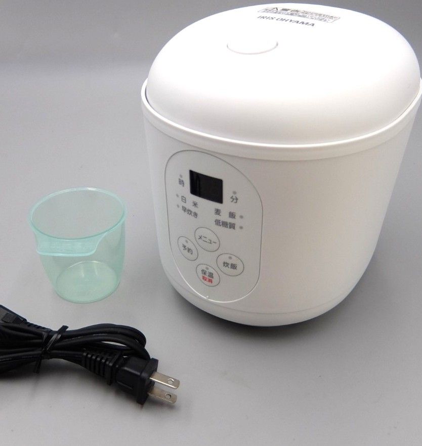 生活家電 【美品】アイリスオーヤマ 炊飯器 小型 0.5合~1.5合 