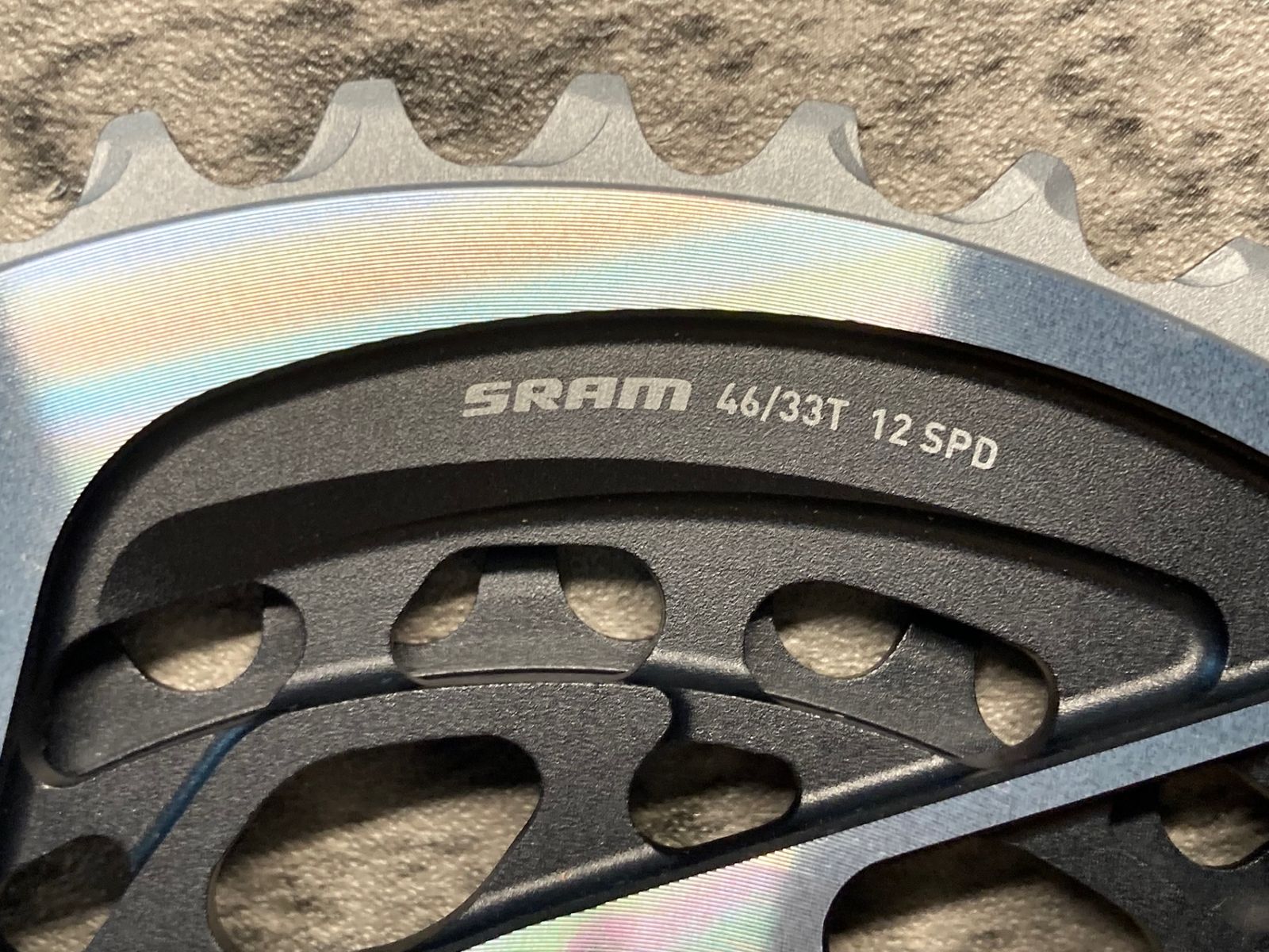SRAM Red チェーンリング 46/33D1セット SRAM Red チェーンリング 46/33D1セット SRAM Red チェーンリング 46
