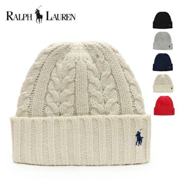 人気 ポロ ラルフローレン POLO RALPH LAUREN ビーニー ニット帽 ポニー 5色 PC1432