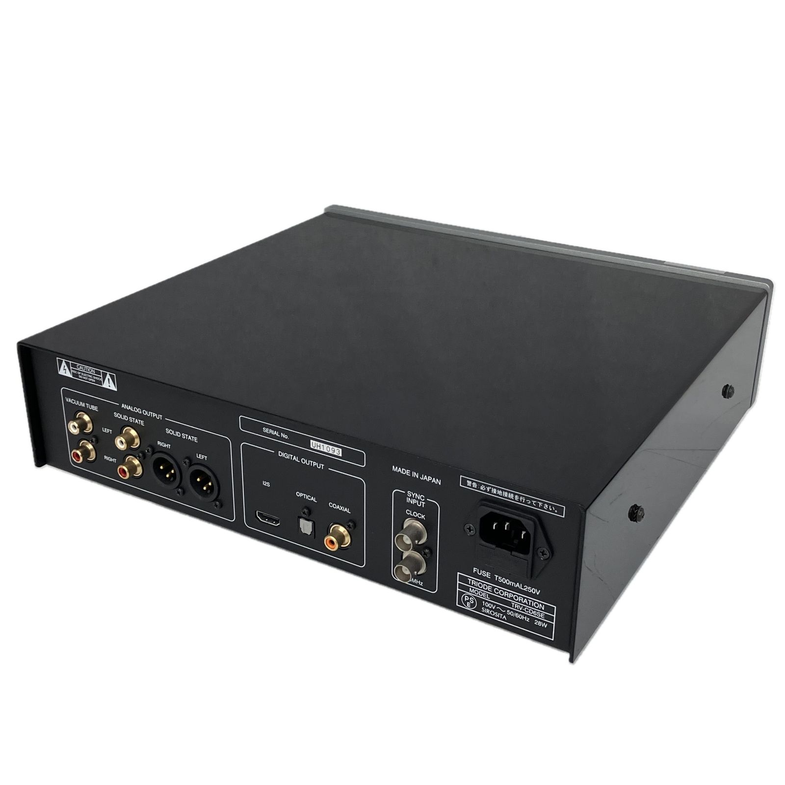 必見の優れ物が満載。 TRIODE トライオード TRV-CD6SE 真空管 CDプレーヤー CDデッキ オーディオ S10607047