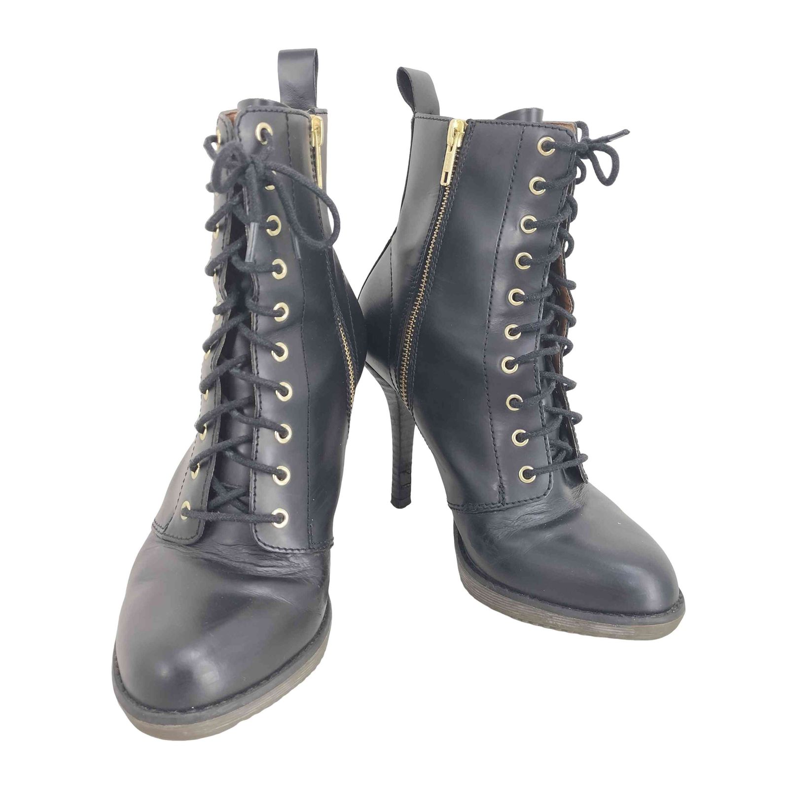 ドクターマーチン Dr Martens KIMORA 10ホール サイドジップ ショートブーツ レディース 表記無