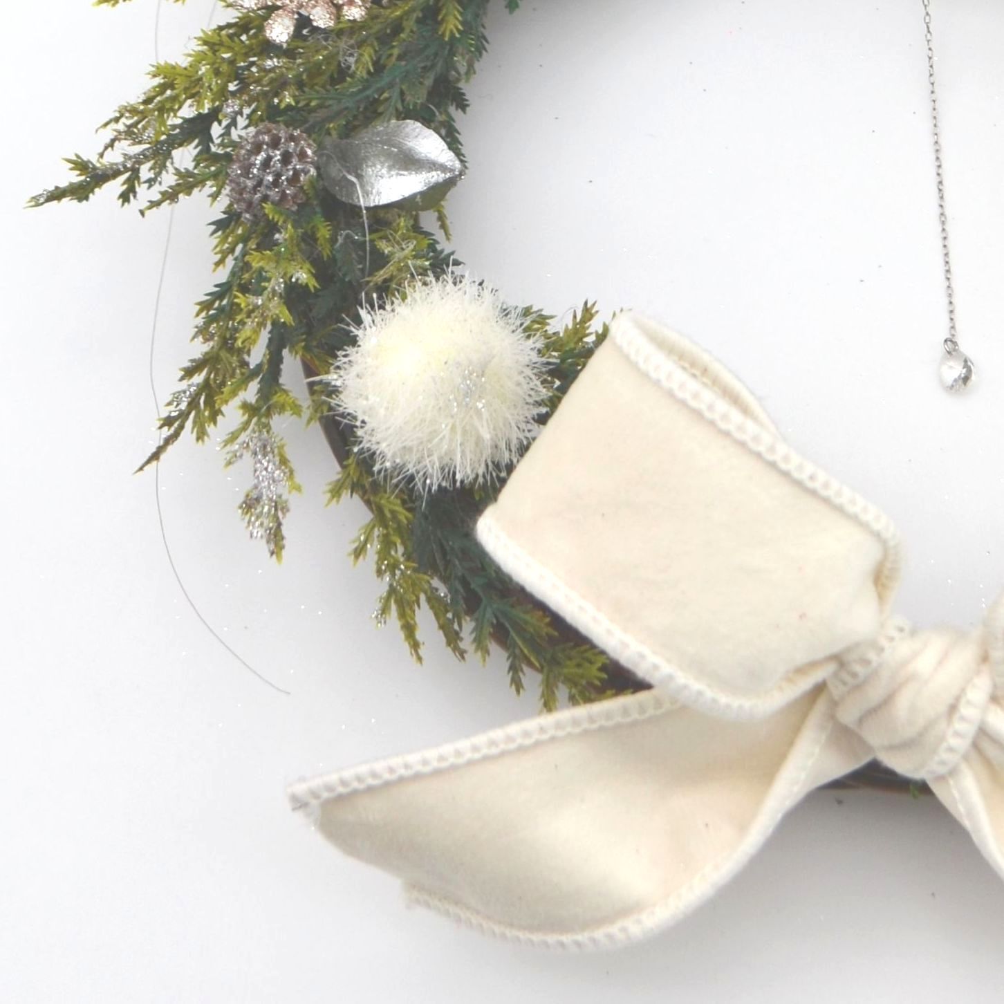  ローズ三日月型リース リース フラワー リース