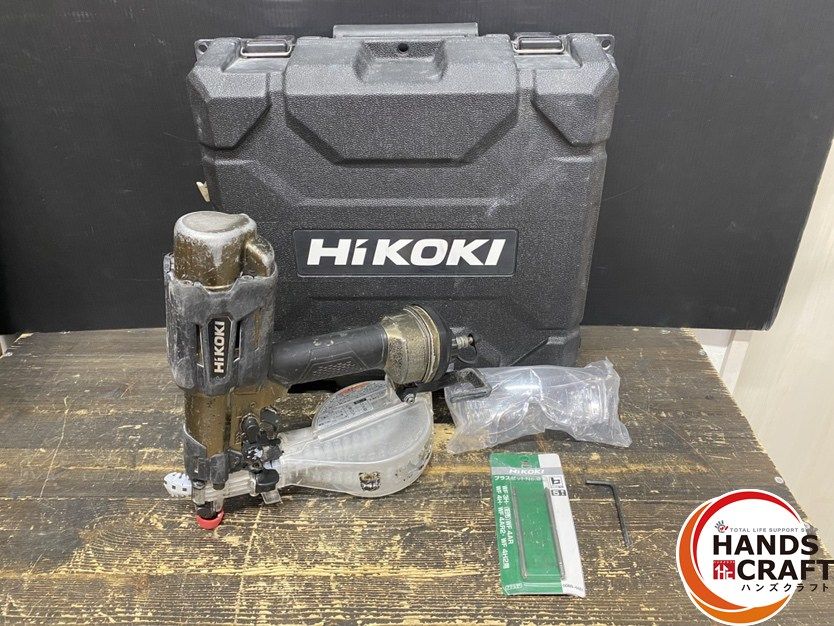 品 HiKOKI ハイコーキ WF4HS 高圧ねじ打ち機 25-41mm 1.76-2.26MPa 本体 保護メガネ ケース付
