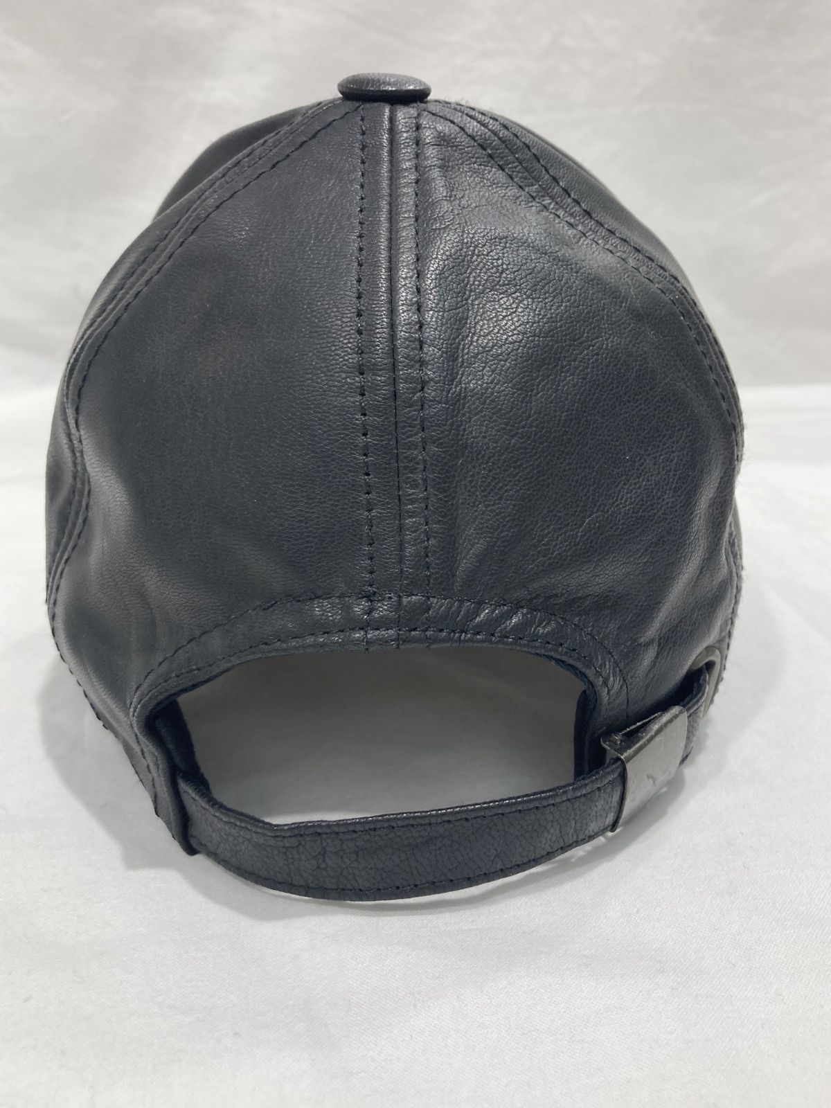 DIESEL ディーゼル レザーキャップ やぎ革 RN 93243 CA 25594 ONLY ONE SIZE MERCADOAVALIA_COM_BR