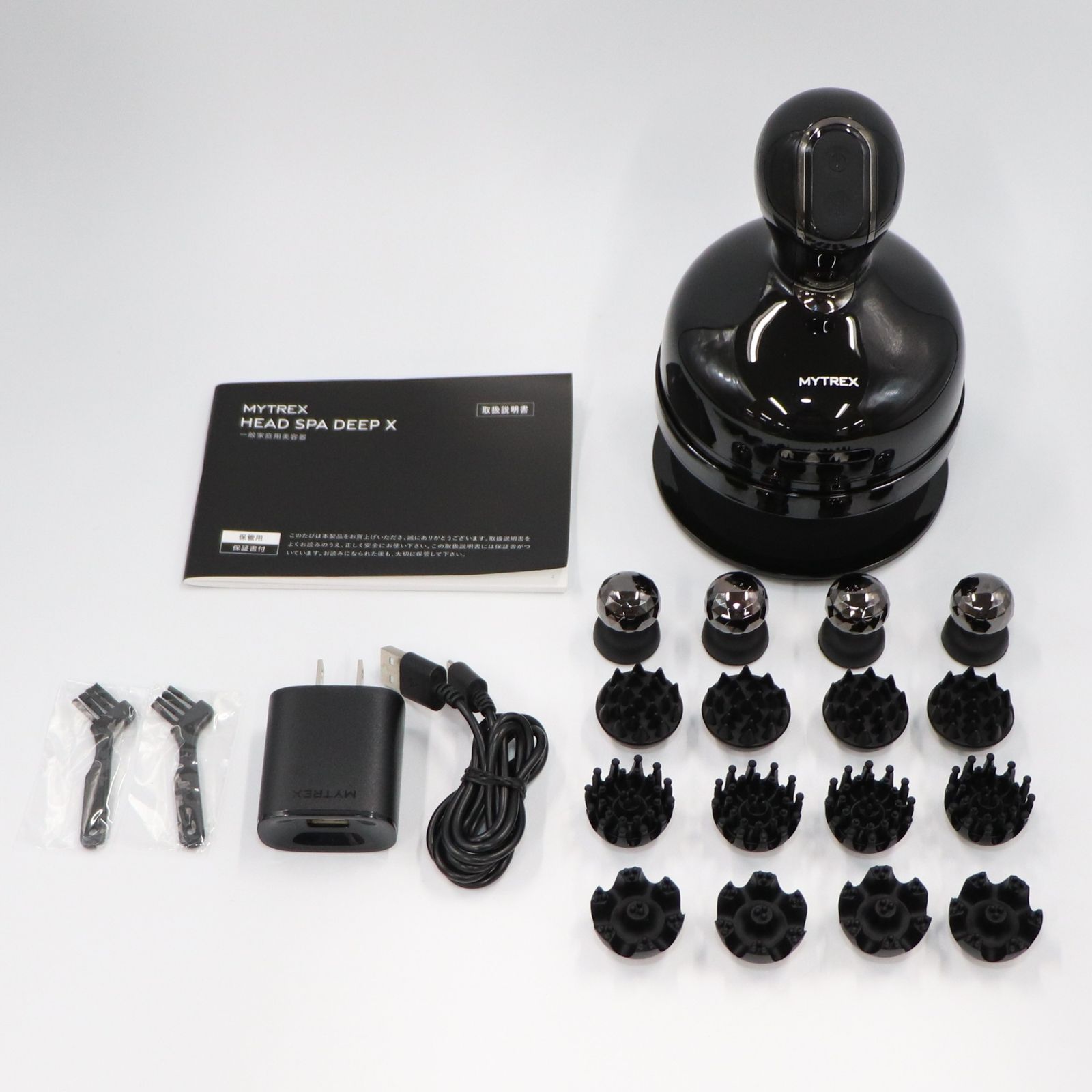 MYTREX マイトレックス HEAD SPA DEEP X ヘッドスパ 美顔器 非常に良い A