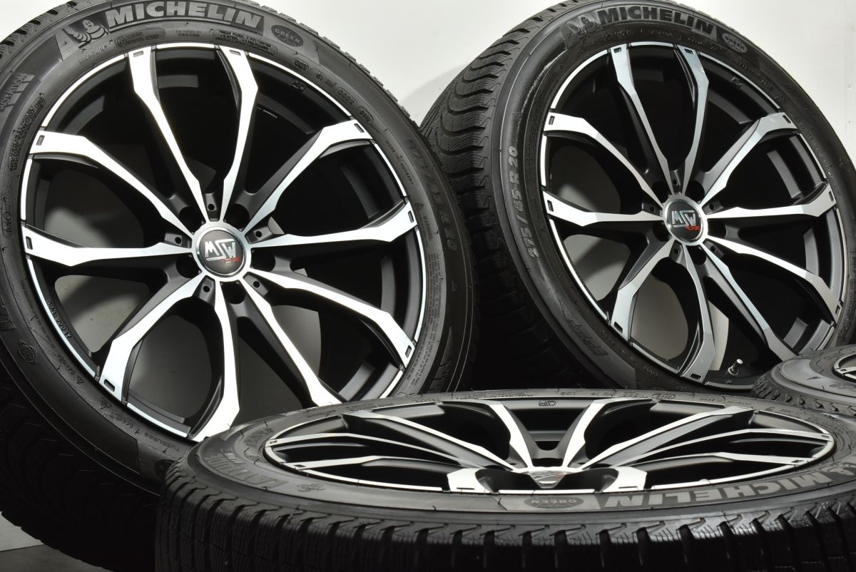 交換用に MSW 48 20 in 9 5 J 33 PCD 112 ミシュラン ラティチュード アルペン LA 2 275 45 R BMW G 05 X 06 6 ホイールのみ販売