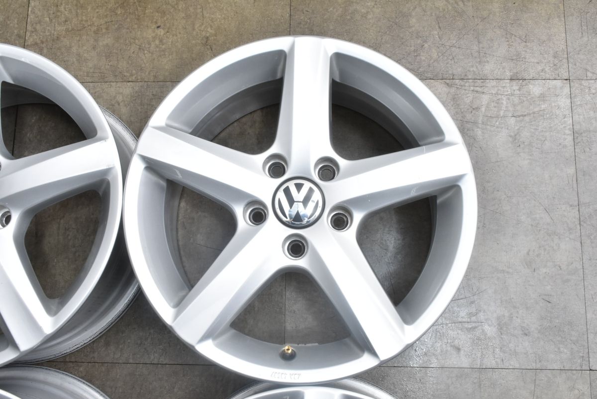  フォルクスワーゲン ザ ビートル 16 in 6 5 J 42 PCD 112 4本セット 品番 3 AA 071 496 VW ゴルフ ジェッタ 流用 交換用に 16インチ ホイール