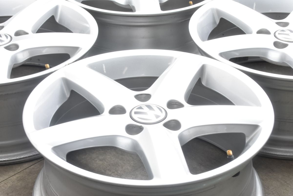 フォルクスワーゲン ザ ビートル 16 in 6 5 J 42 PCD 112 4本セット 品番 3 AA 071 496 VW ゴルフ ジェッタ 流用 交換用に