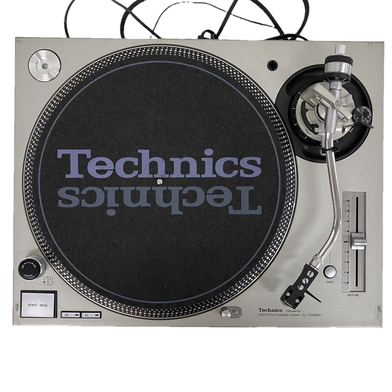 Technics SL-1200MK5 テクニクス DJ レコードプレーヤー ターンテーブル オーディオテクニカ AT-OC9 XEN カートリッジ付 S10607265