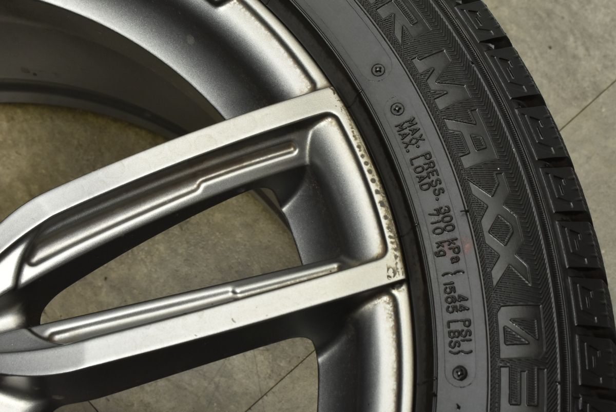  バリ溝 ケレナーズ 18 in 8 J 30 PCD 112 ダンロップ ウィンターマックス03 245 45 R BMW 5シリーズ スタッドレス 交換用 18インチ タイヤ ホイールセット