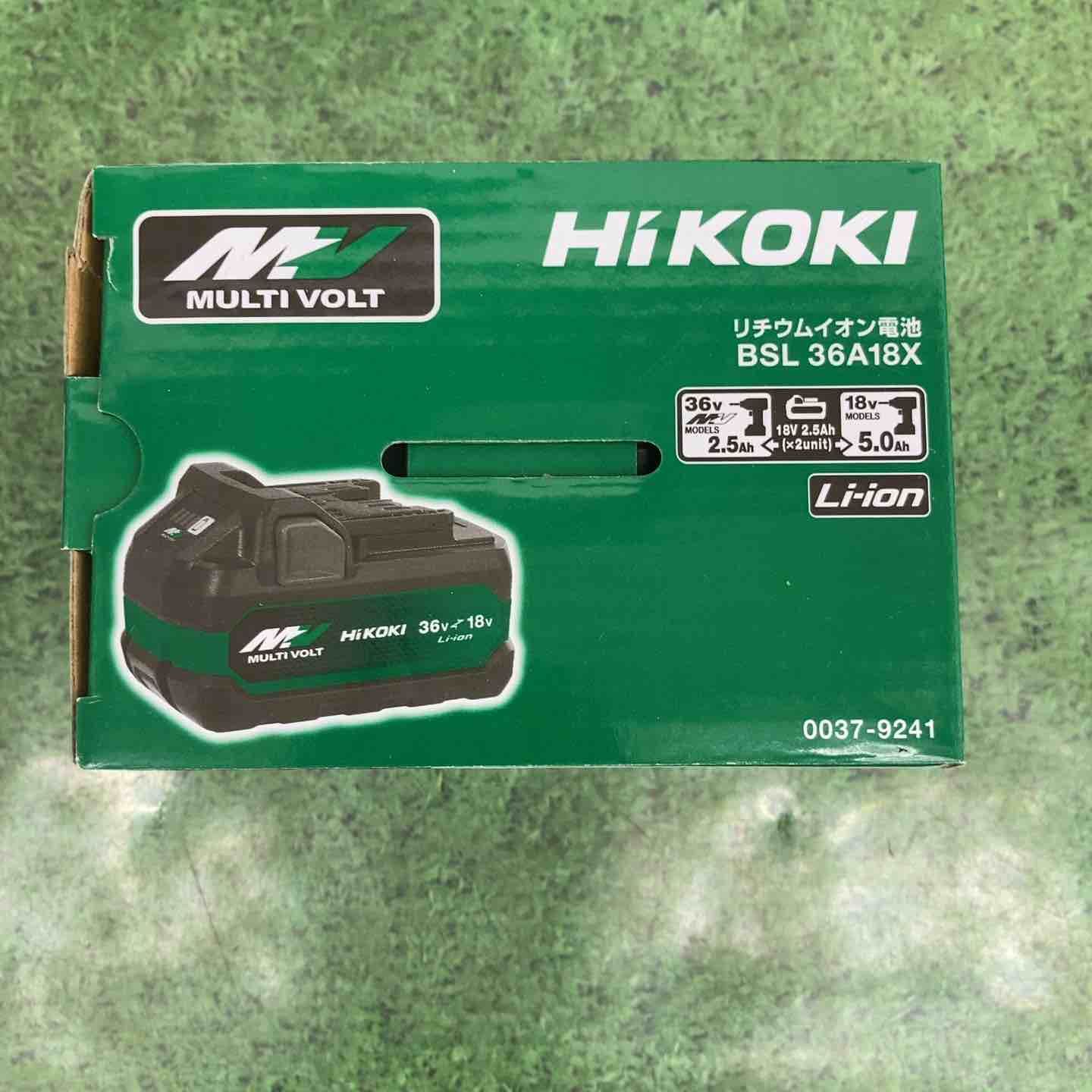 ハイコーキ HIKOKI 旧 日立工機 リチウムイオンバッテリー 36V 2.5Ah BSL36A18X 町田店